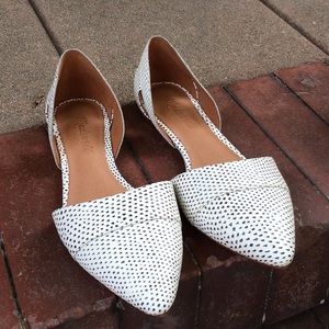 Madewell D'Orsay Pointed Flats